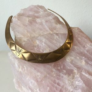 🔥SOLD🔥Vintage Hand Carved Neck Cuff